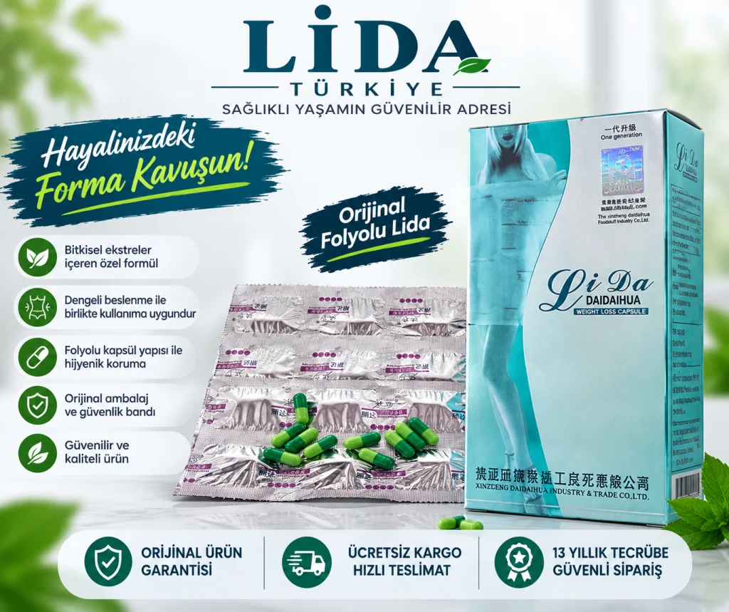 Lida Zayıflama Hapı | Orjinal Folyolu Lida 3 Eski Lida